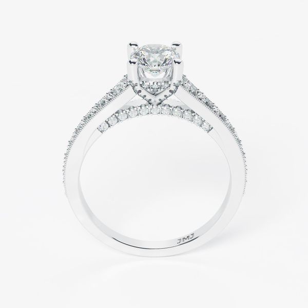 Nhẫn Nữ Kim Cương Tự Nhiên Vàng 18K