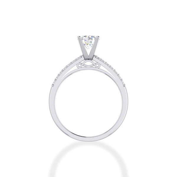 Nhẫn Nữ Kim Cương Tự Nhiên Vàng 18K