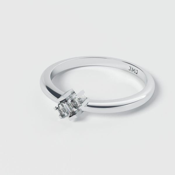 Nhẫn Nữ Kim Cương Tự Nhiên Vàng 18K