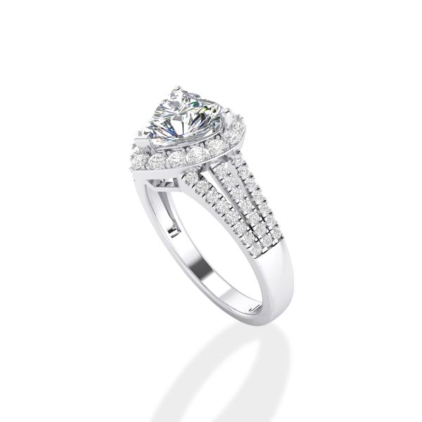 Nhẫn Nữ Kim Cương Tự Nhiên Vàng 18K