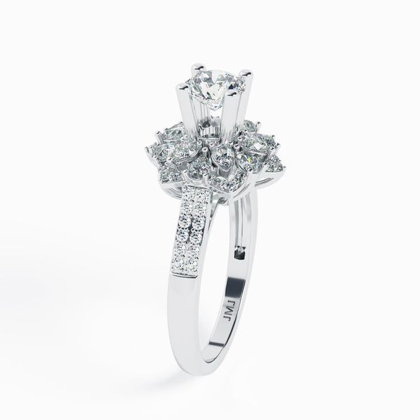Nhẫn Nữ Kim Cương Tự Nhiên Vàng 18K