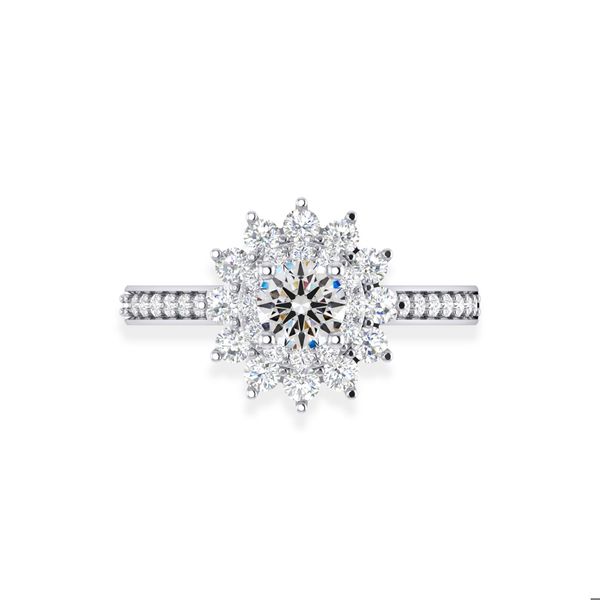 Nhẫn Nữ Kim Cương Tự Nhiên Vàng 18K