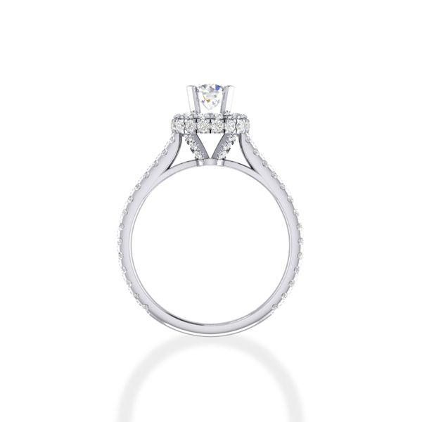 Nhẫn Nữ Kim Cương Tự Nhiên Vàng 18K