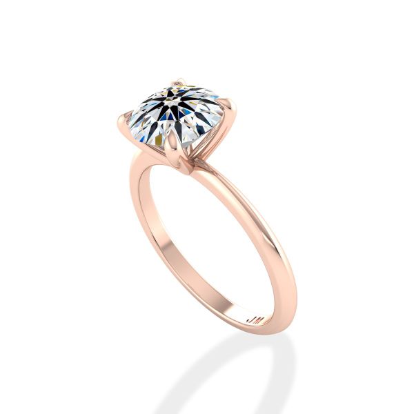 Nhẫn Nữ Kim Cương Tự Nhiên Vàng 18K