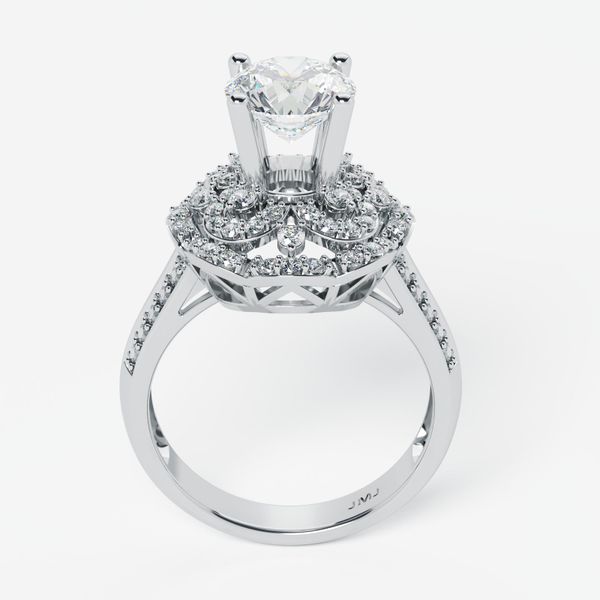 Nhẫn Nữ Kim Cương Tự Nhiên Vàng 18K