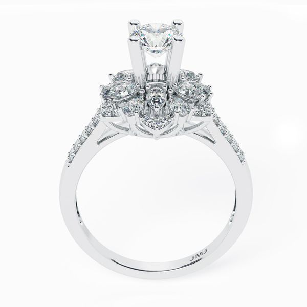 Nhẫn Nữ Kim Cương Tự Nhiên Vàng 18K