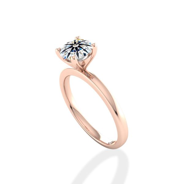 Nhẫn Nữ Kim Cương Tự Nhiên Vàng 18K