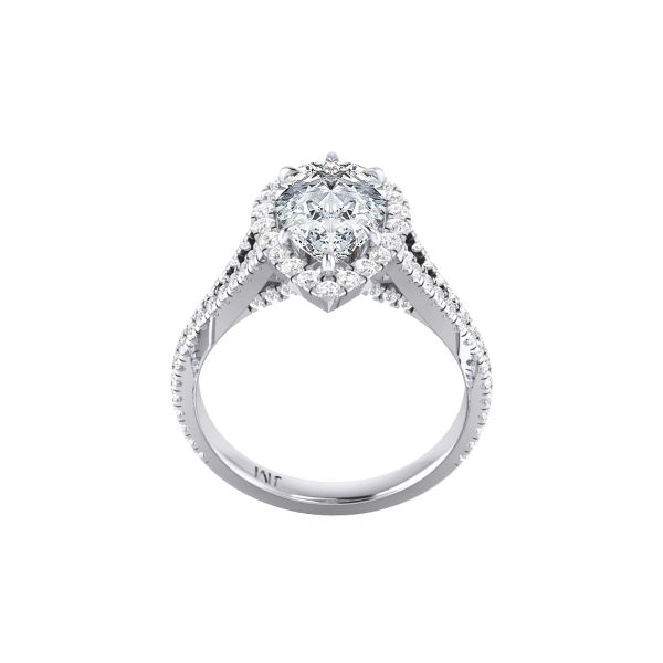 Nhẫn Nữ Kim Cương Tự Nhiên Vàng 18K