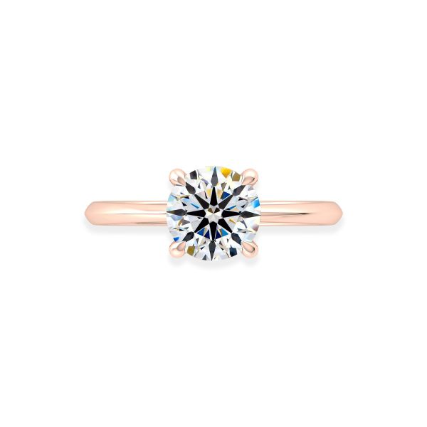 Nhẫn Nữ Kim Cương Tự Nhiên Vàng 18K