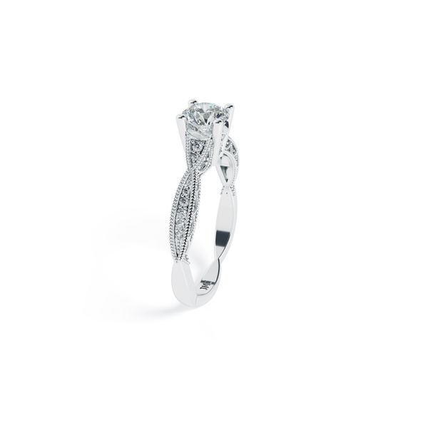 Nhẫn Nữ Kim Cương Tự Nhiên Vàng 18K