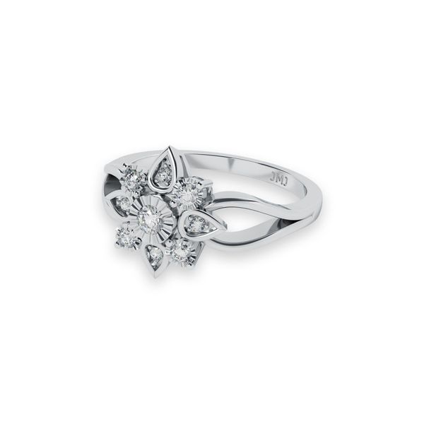 Nhẫn Nữ Kim Cương Tự Nhiên Vàng 18K