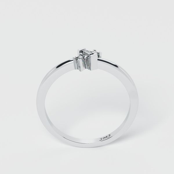 Nhẫn Nữ Kim Cương Tự Nhiên Vàng 18K