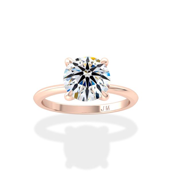 Nhẫn Nữ Kim Cương Tự Nhiên Vàng 18K