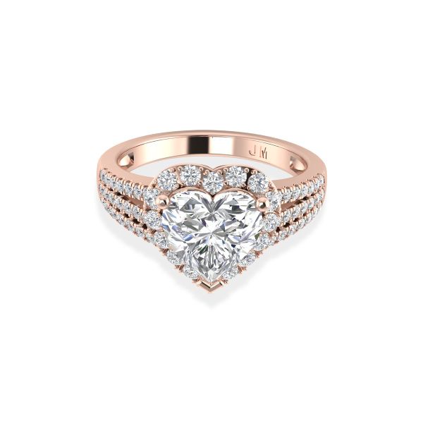 Nhẫn Nữ Kim Cương Tự Nhiên Vàng 18K