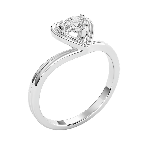 Nhẫn Nữ Kim Cương Tự Nhiên Vàng 18K