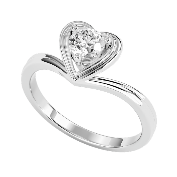 Nhẫn Nữ Kim Cương Tự Nhiên Vàng 18K