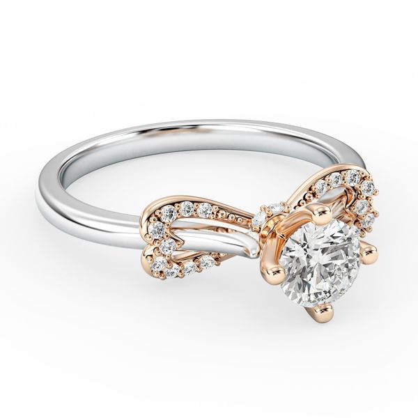 Nhẫn Nữ Kim Cương Tự Nhiên Vàng 18K