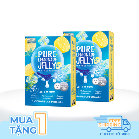 COMBO 2 HỘP MẶT NẠ THẠCH JELLY CHANH - CẤP ẨM LÀM MÁT