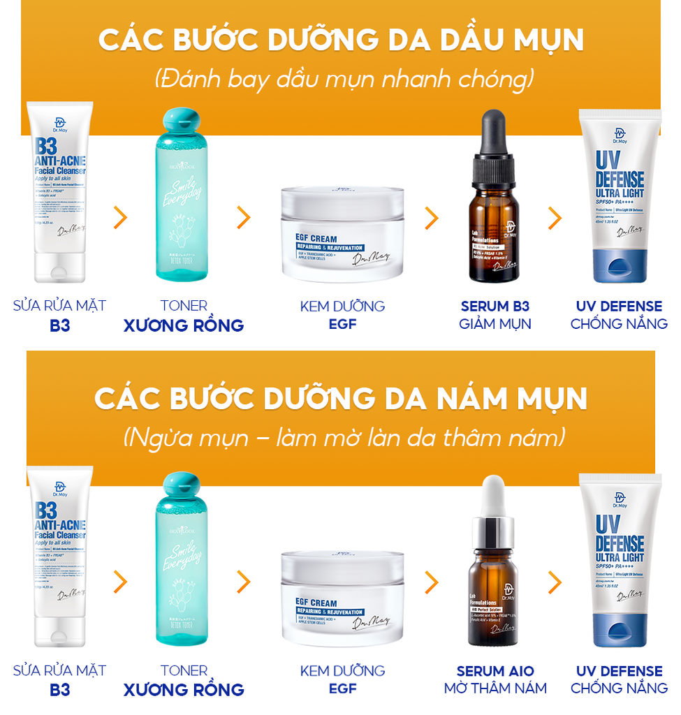 BỘ 3 SẠCH SÂU DƯỠNG TRẮNG