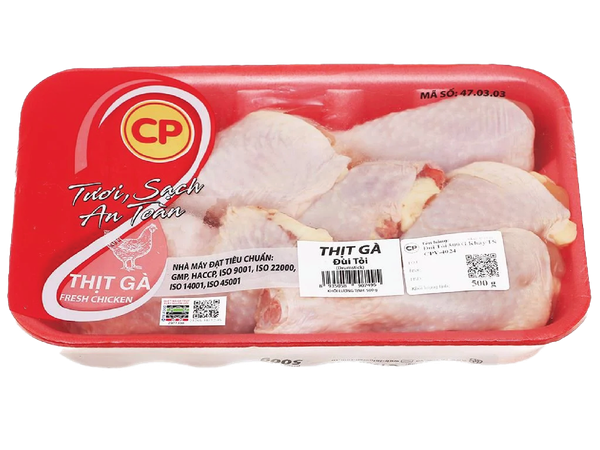 ĐÙI TỎI TƯƠI TS KHAY 500gr