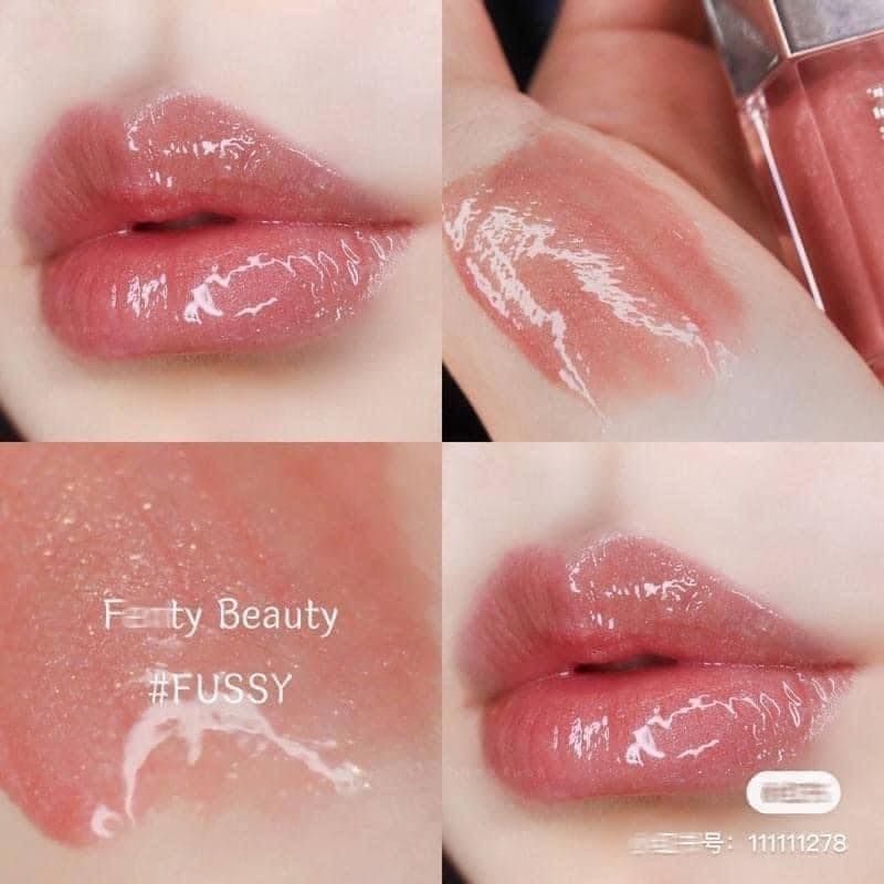 Set Highlight và Son Bóng Fenty Beauty Diamond Bomb Baby Luminizing Set