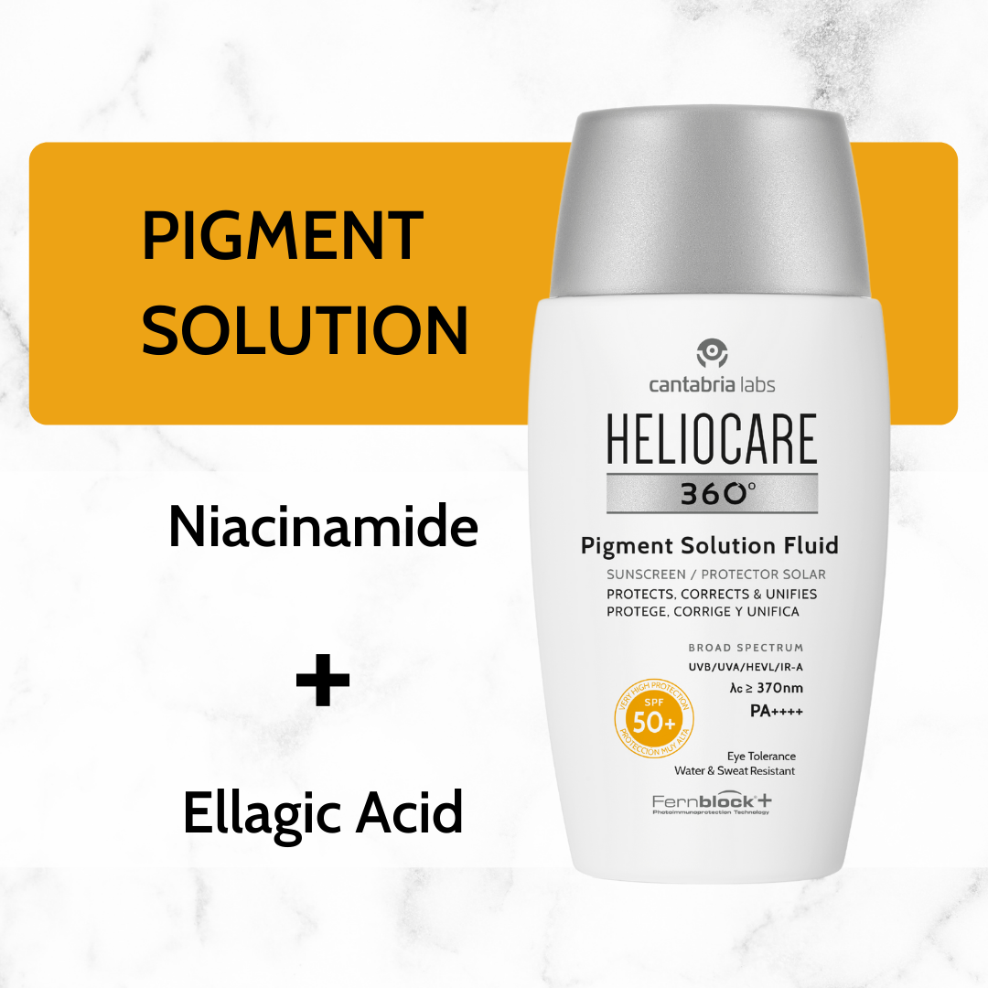 Kem Chống Nắng Sáng Da Heliocare Pigment Solution Fluid SPF50 PA++++ 50 ml