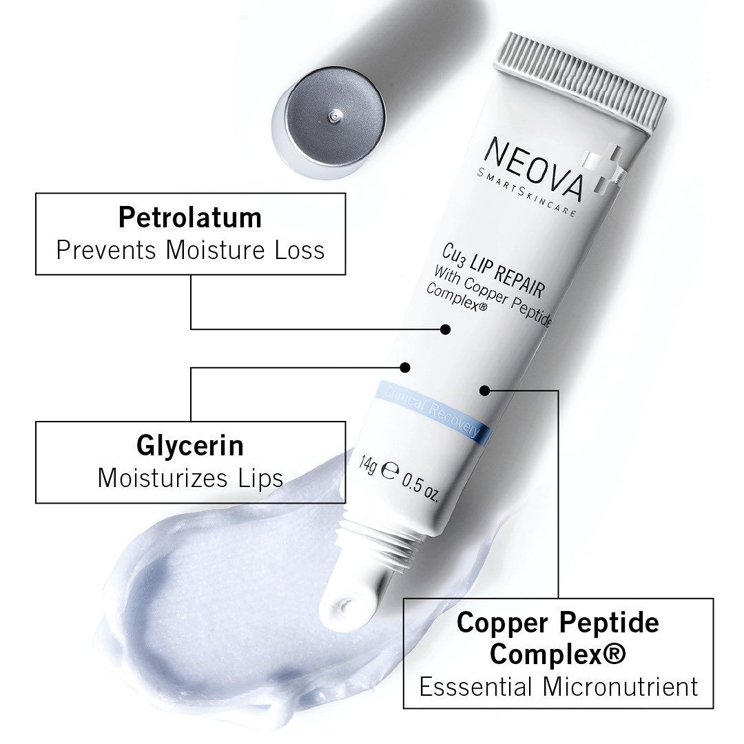 Dưỡng Môi Căng Mọng Với Đồng Peptide Neova Cu3 Lip Repair