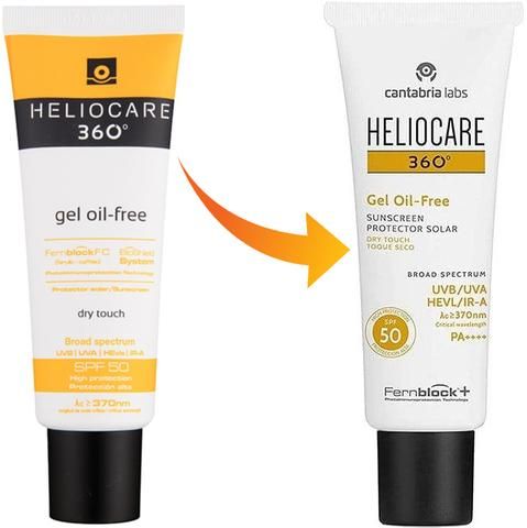 Kem Chống Nắng Cho Da Dầu Mụn Heliocare Gel Oil Free SPF50 PA++++ 50ml