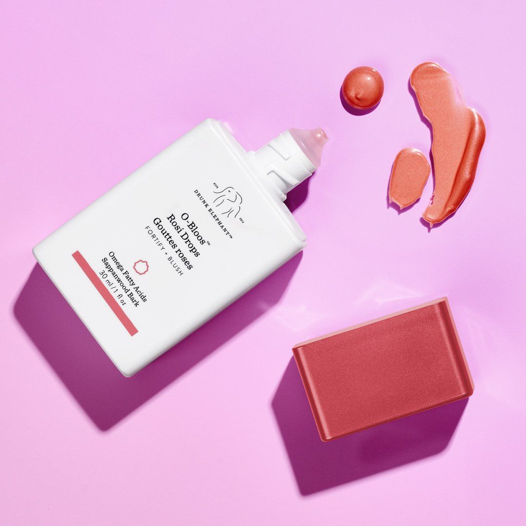 Set Dưỡng Da Drunk Elephant Lala Retro Whipped Cream & O-Bloos Rosi Drops