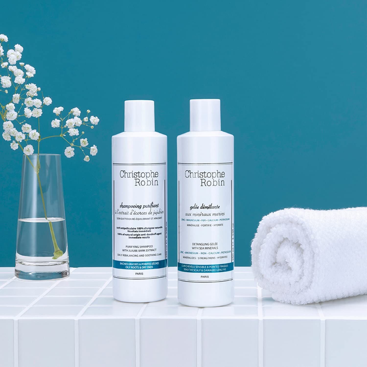 Sample Dầu Gội Đầu Purifying Shampoo with Jujube Bark Extract Christophe Robin