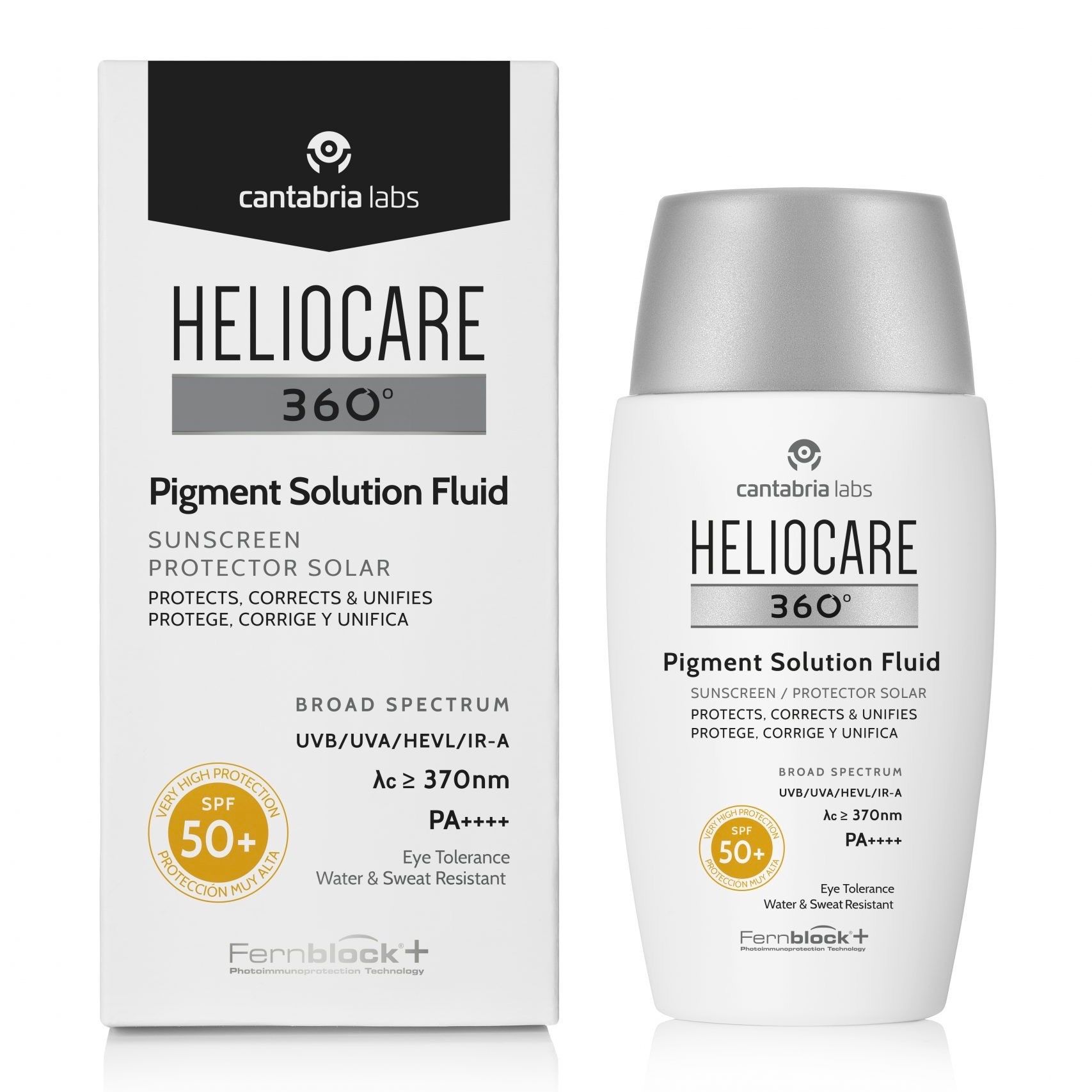 Kem Chống Nắng Sáng Da Heliocare Pigment Solution Fluid SPF50 PA++++ 50 ml