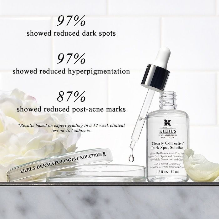 Serum Trị Đốm Nâu Thâm Mụn Clearly Corective Dark Spot Solution Kiehl's