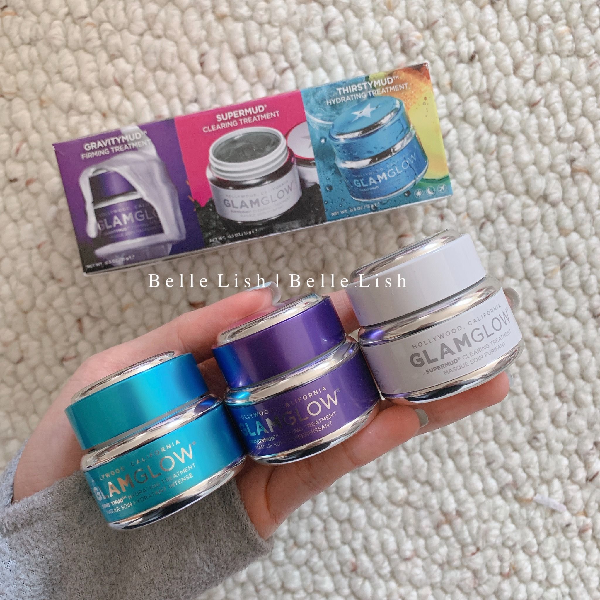 Set 3 Mặt Nạ Glam Glow