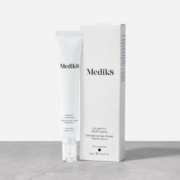 Serum Sáng Da Niacinamide 10% Medik8 Clarity Peptides