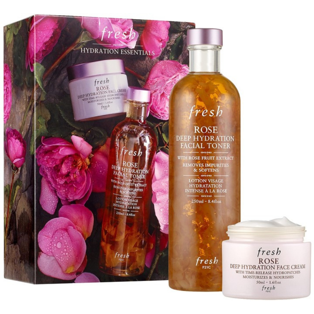 Set Dưỡng Da Fresh Rose Deep Hydration