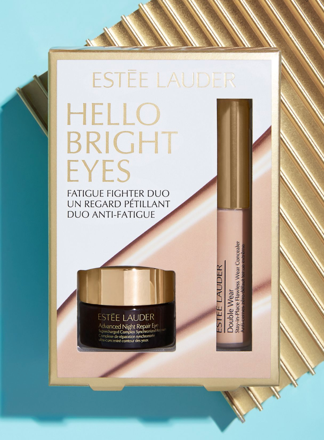 Set Kem Mắt và Che Khuyết Điểm Estee Lauder Hello Bright Eyes Set