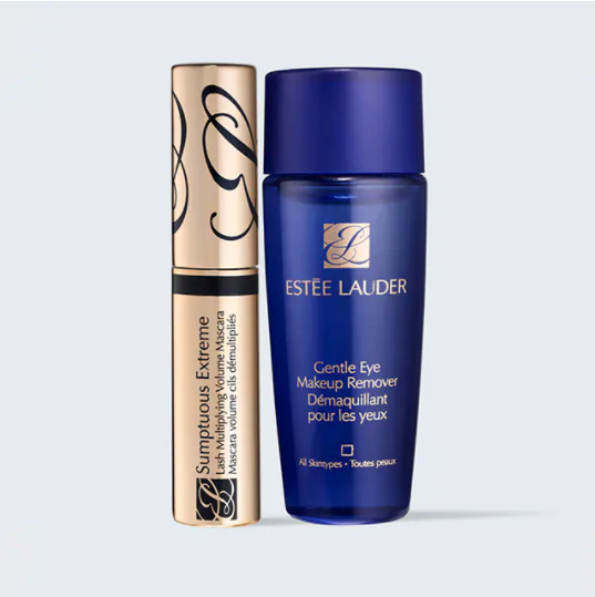 Set Mascara và Nước Tẩy Trang Mắt Môi Estee Lauder