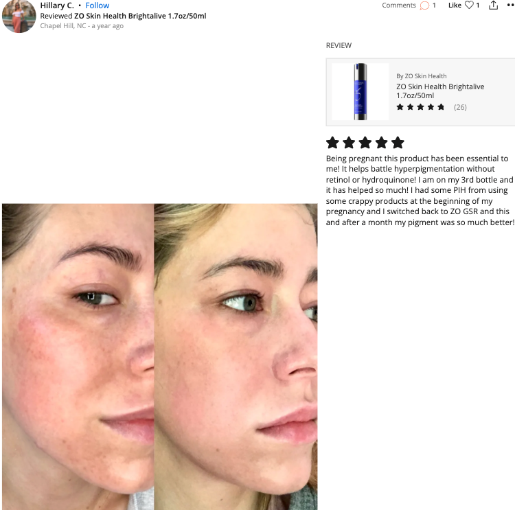 Serum Sáng Da Brightalive ZO Skin Health