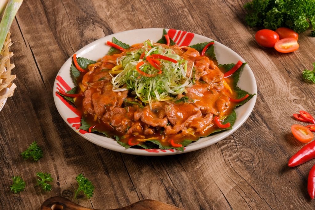 Bắp Bò Hoa Tái Thái