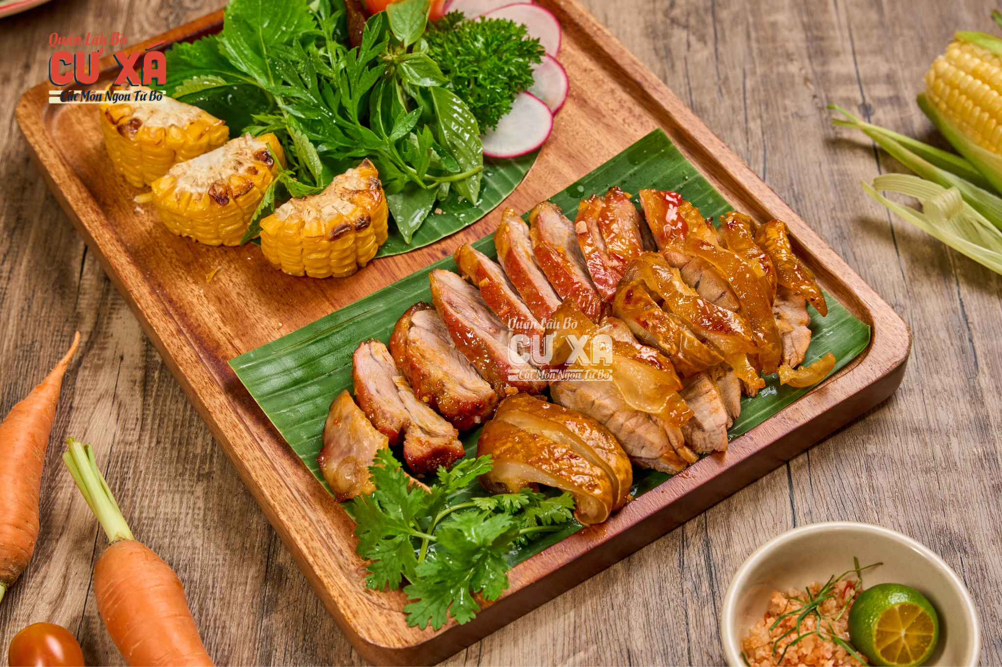Bắp Bò Tơ Nguyên Da Nướng