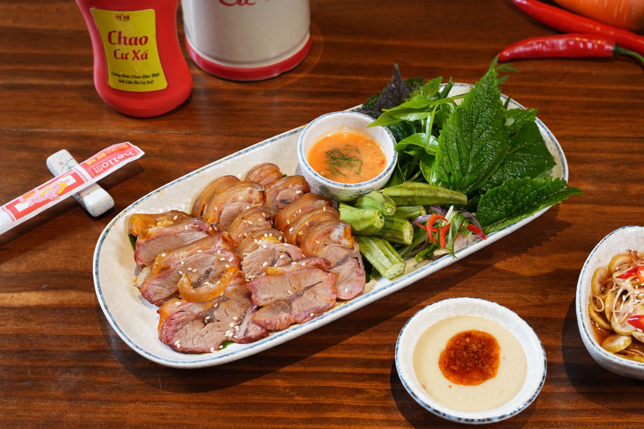 Bắp Bò Tơ Nguyên Da Nướng