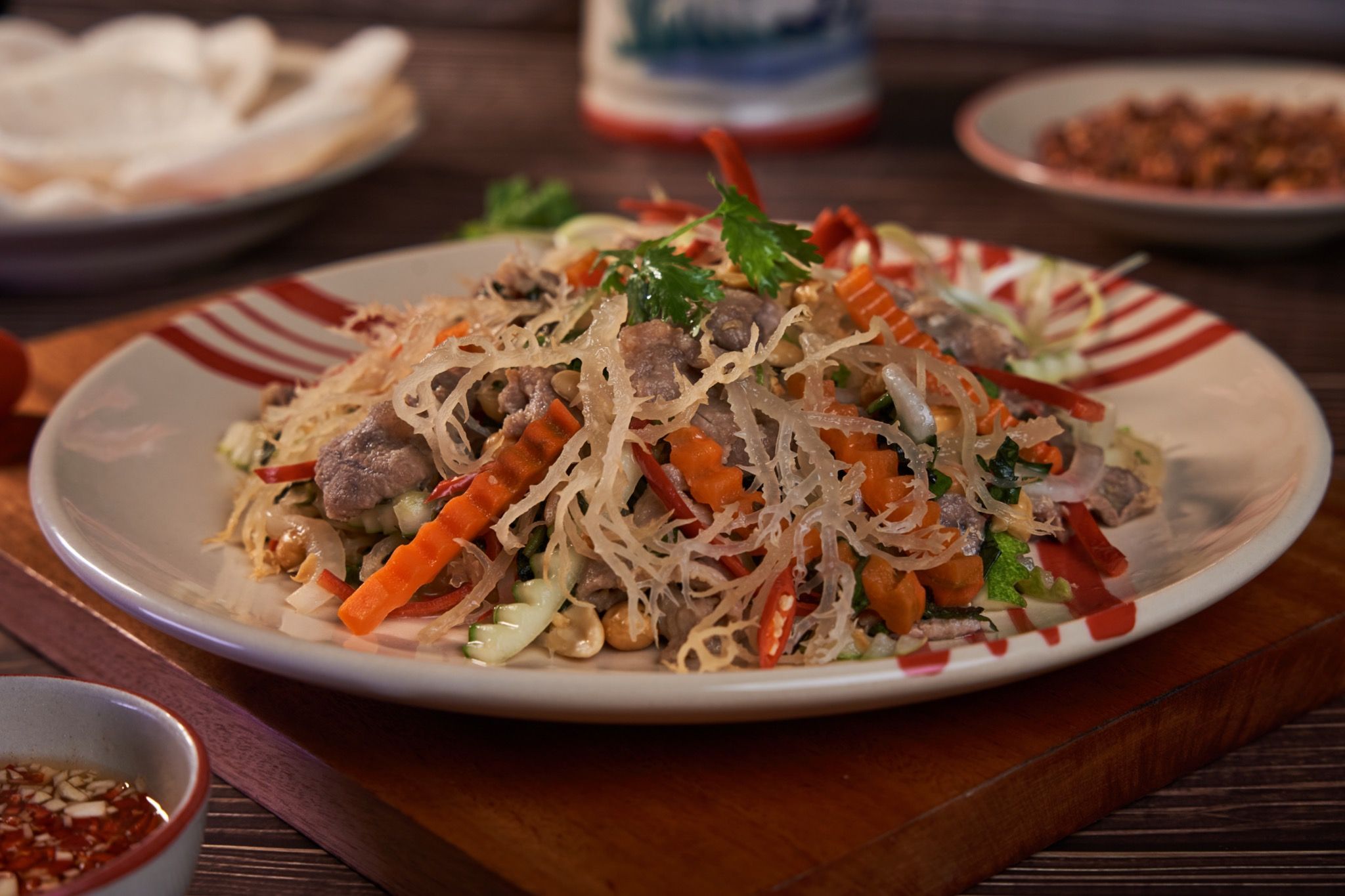 Gỏi Bắp Bò Rong Sụn Giòn