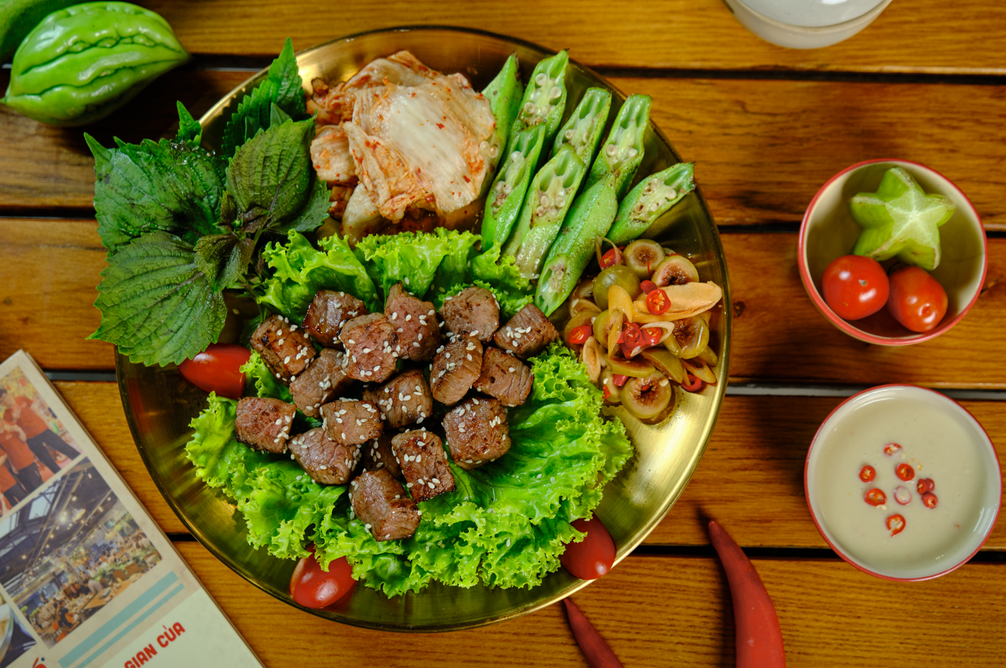 Gù Bò Nướng mè