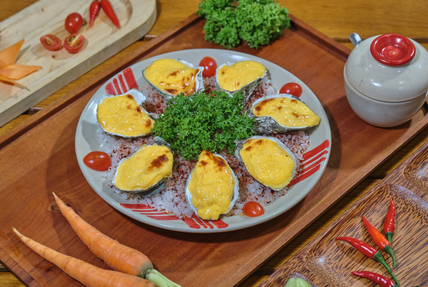 Hàu Sữa Nướng Phô Mai