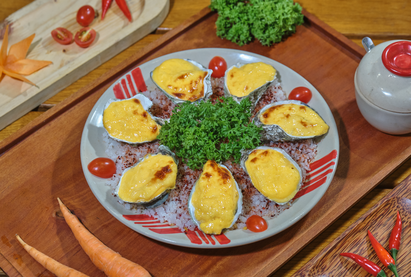 Hàu Sữa Nướng Phô Mai