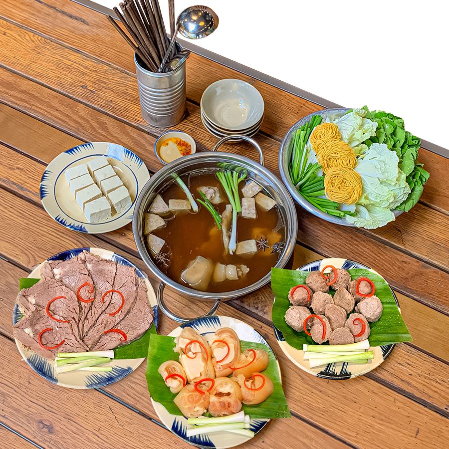 Lẩu bò cư xá size thường