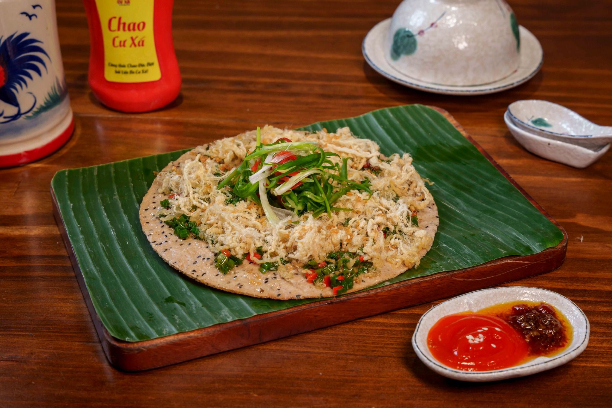 Bánh Đa Nướng Chà Bông