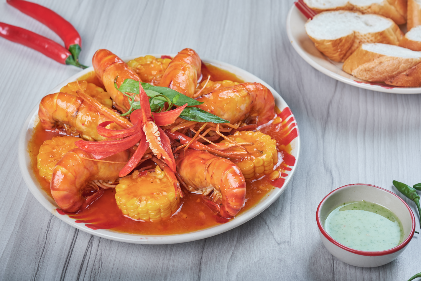 Tôm Càng Sốt Toca Nghêu Biển Size 1 Kg