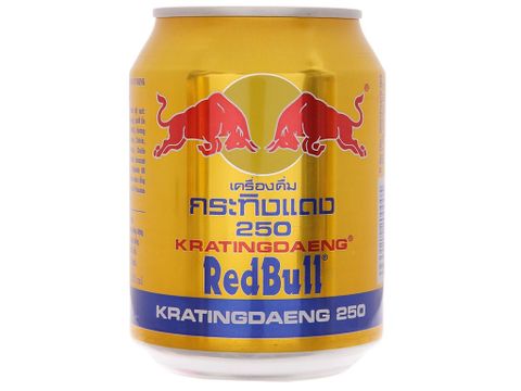  Nước tăng lực RedBull Thái 250ml/Lon ( 24 lon/thùng ) 