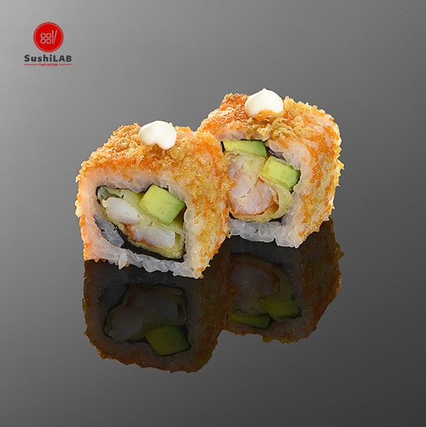 C6 tôm tempura phủ trứng cá chuồn- 8 pcs